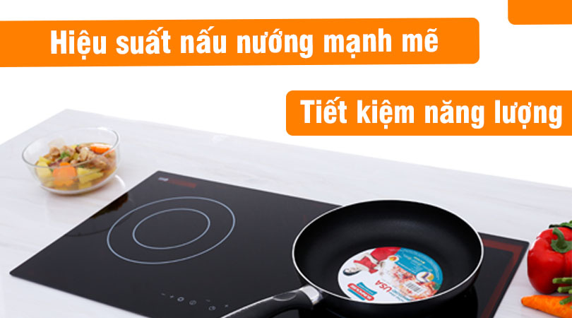 Bếp điện từ Malloca MH-02IR SB - Tiết kiệm năng lượng